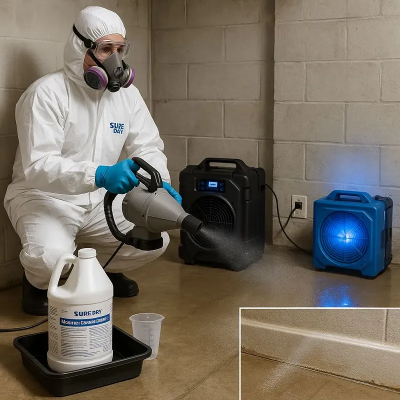 Sanitization and Odor Removal process in Kennett Square, PA